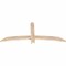Ekena Millwork Bellingham Smooth Timber Gable Bracket, Douglas Fir, 60"W x 25"H x 1 1/2"D x 3 1/2"F, 10/12 Pitch GBW060X25X0204BEL00SDF - alternate 4